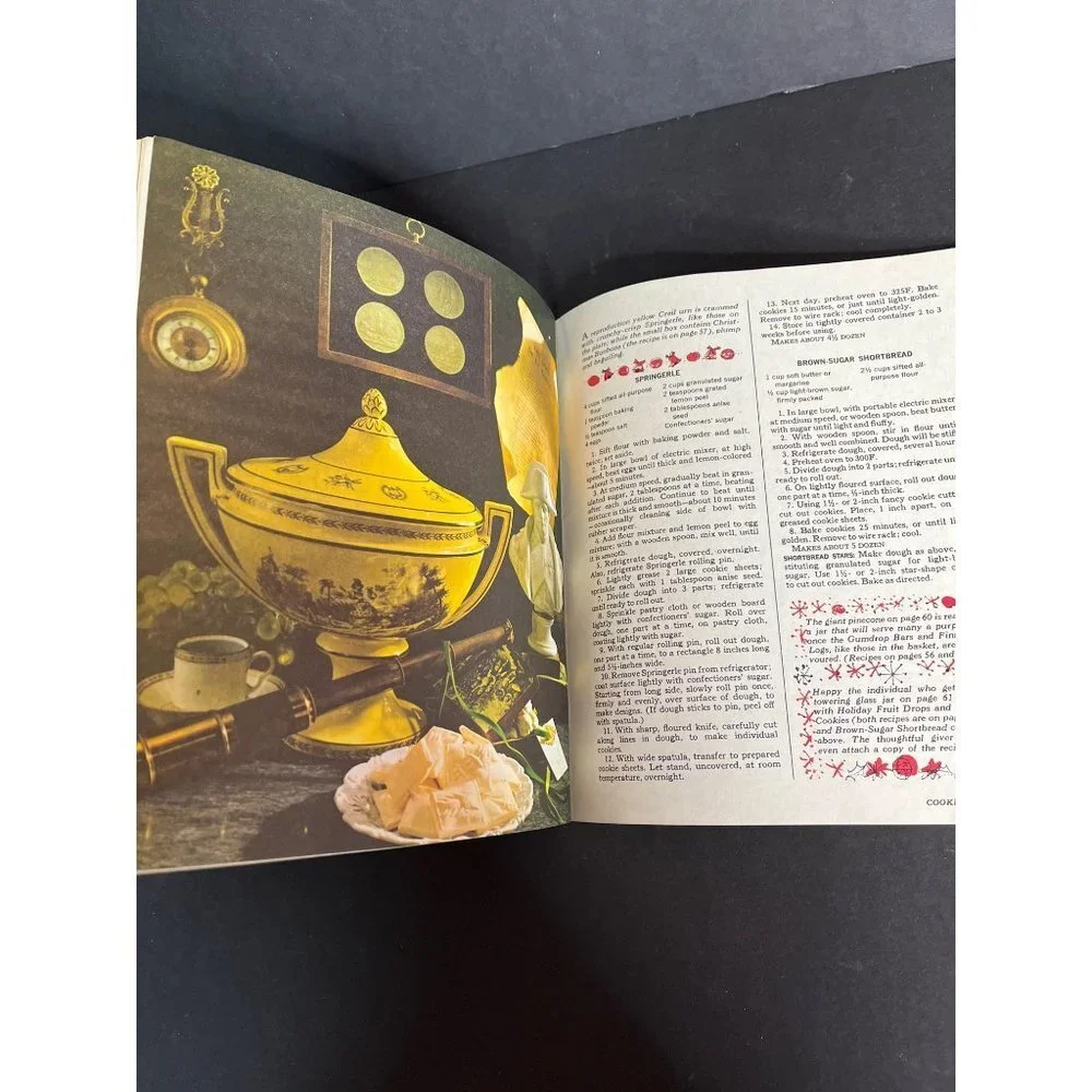 Vintage Mccall's Index & Recipe Cook Books Cookie Collections Set of Two